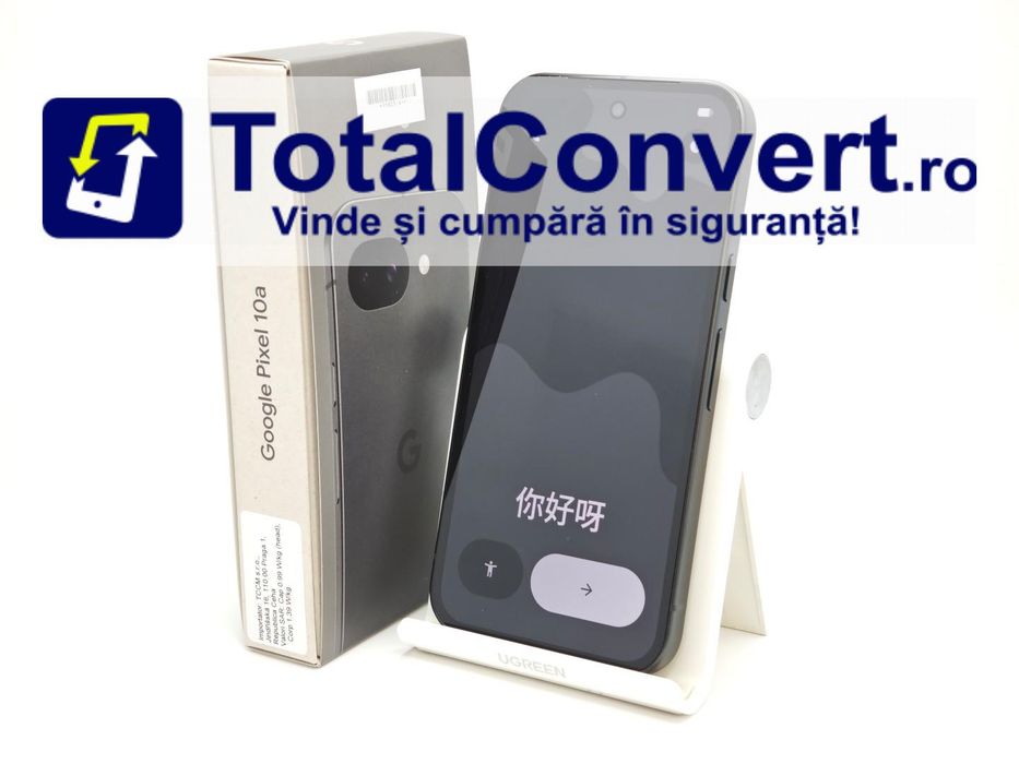 Google Pixel 10A 128GB Obsidian 8GB Single, Garantie 24 luni | #R95803