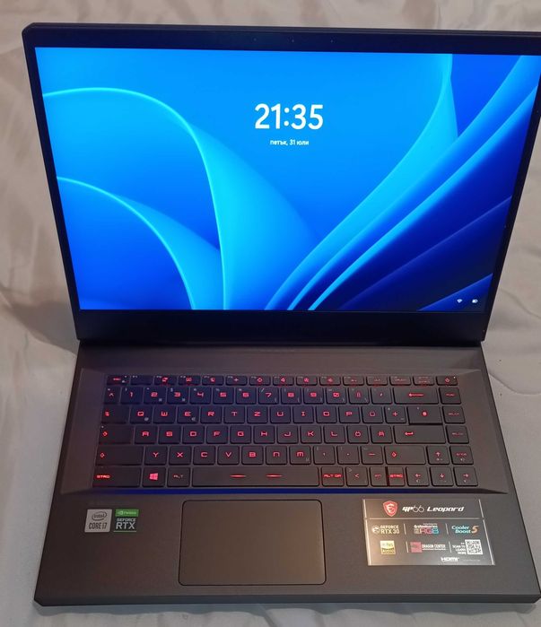 Нов MSI GP66 Leopard 10UG от Германия