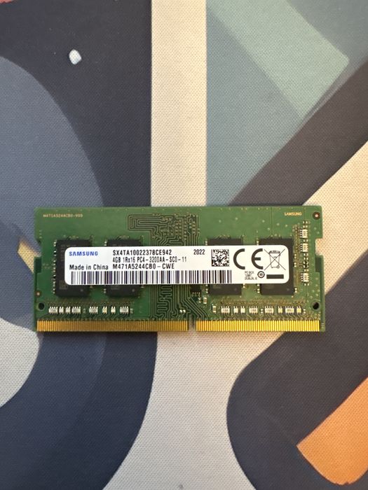 Memorie Samsung 4GB DDR4 4 GB pentru laptop SO-DIMM