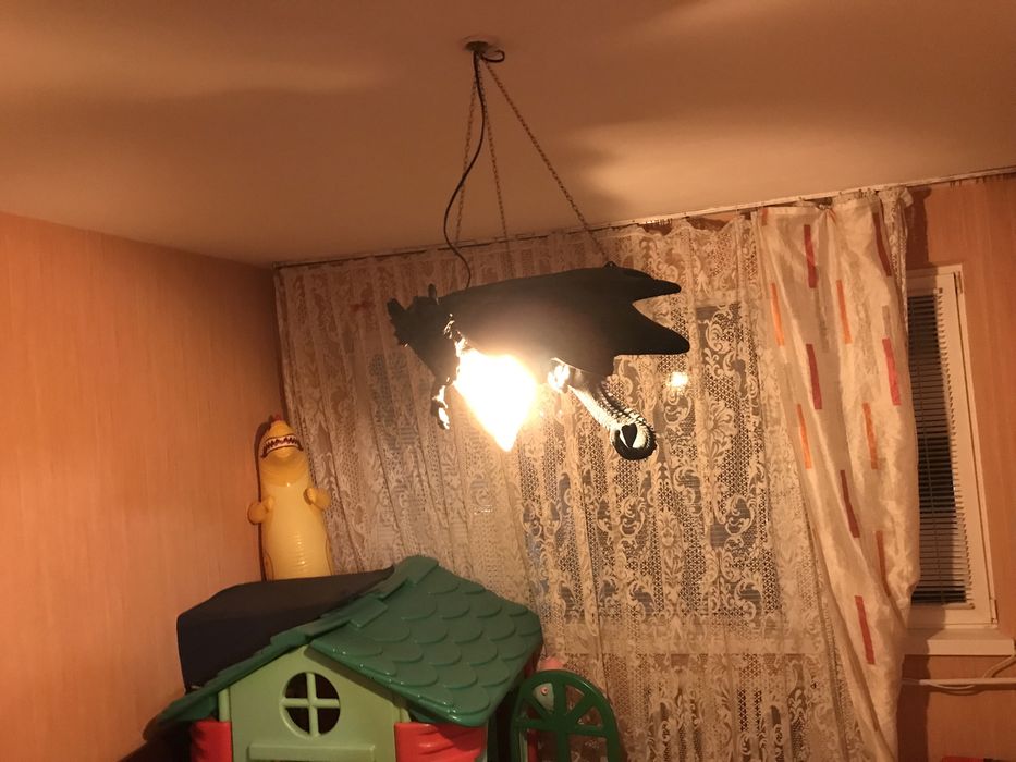 Лампа за детска стая дракон