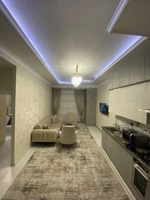 Отличная 2-х комнатная 46 м² квартира в Tashkent city Gardens 4/8!
