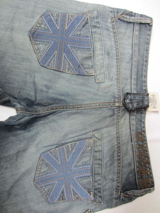 Blugi Bandits du Monde, W34 L32, Talie=88cm, Lung=105cm,drepti, Italia