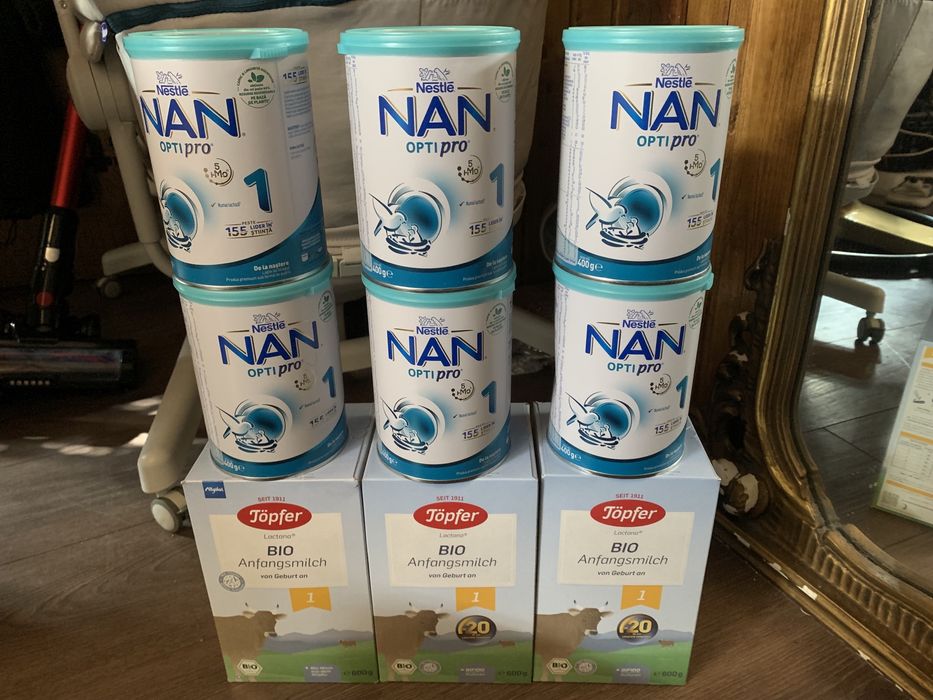 Lapte praf Nan Optipro 1 si Topfer