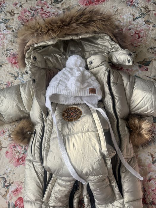 Зимний комбинезон трансформер 2в1