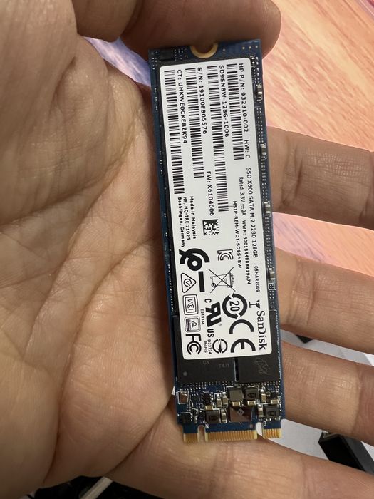 Ssd m2 128 Gb 77% Здоровье