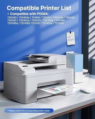Ново 560XL 561XL Мастило за Canon PIXMA TS5350 TS7450 PG560 CL561 Черно Цветно тонер принтер печат