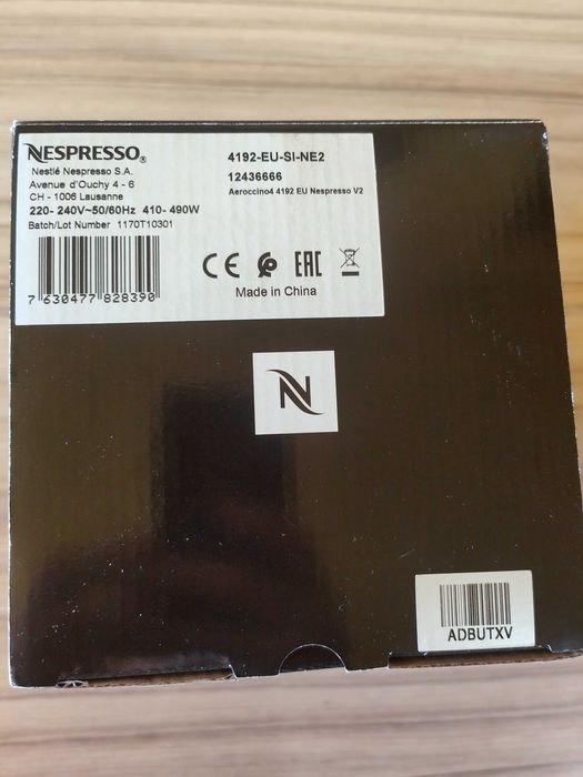 Aparat spuma lapte Nespresso Aeroccino 4