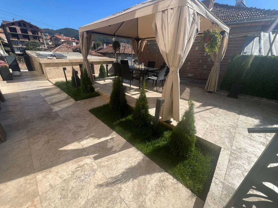 Промоция Травертин беж  плочи 1.2/61/40.6 - 19 Евро кв.м. с ДДС