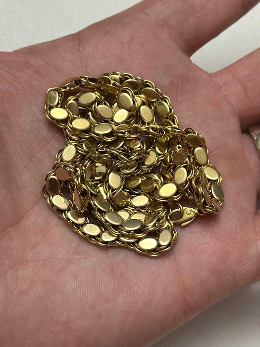 LANT AUR 14K - Barbati - Lung - Grecia - Vintage - 27g. - 470lei/gr. !