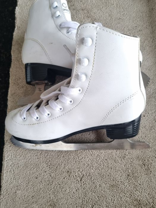 Patine albe Oxylane mărime 34