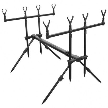 Vand Rodpod #6 pentru 4 lansete Rod Pod Suport Baracuda