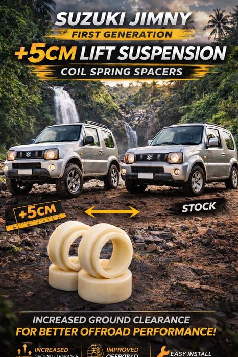 Inaltare Suspensie + 5cm Suzuki Jimny