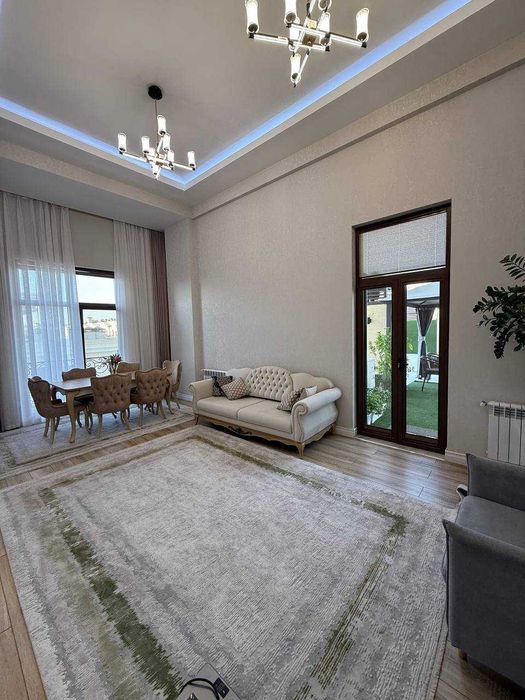 3-комнатная квартира с террасой 150м² в ЖК Boulevard | Ташкент Сити |