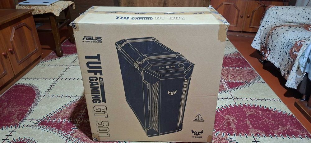 Компьютерный кейс Asus Tuf Gaming GT501 Black (б/у)