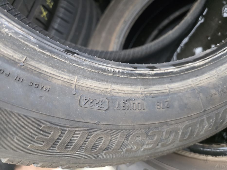 4бр Като нови зимни гуми 215 60 17 - Bridgestone- DOT 2024
