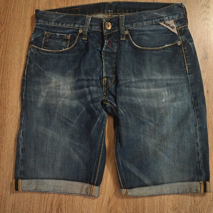 Мъжки дънки къси REPLAY 31