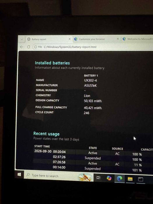 Laptop 14" Asus ZenBook UX302LA