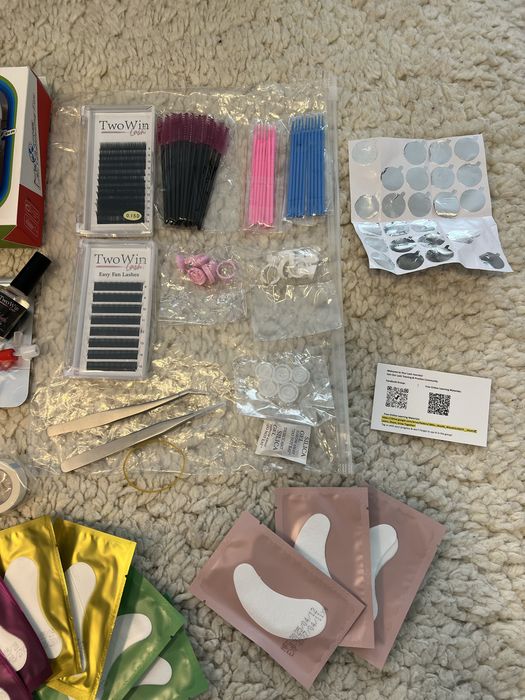 Kit extensii gene false cu uscator gene si accesorii