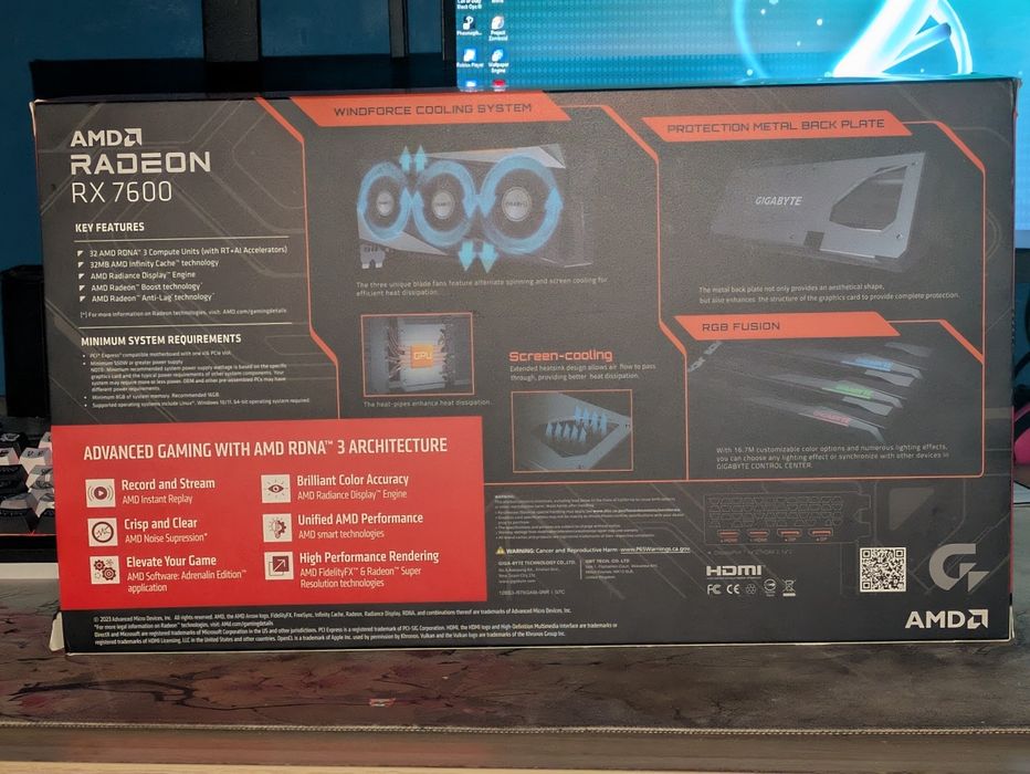 Rx 7600 oc 3 fan