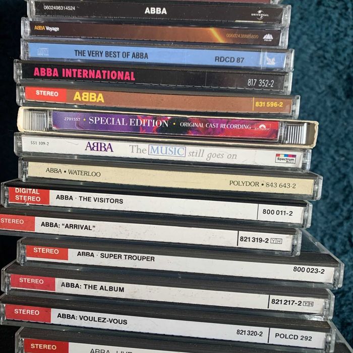 Colectie 21  cd -uri + 2 dvd  ABBA