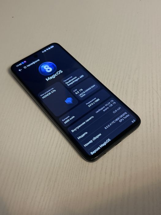 Продам Honor x7b 8/128 гб 6000 mah