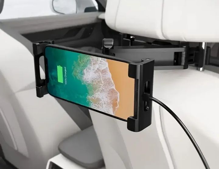 Автомобилна стойка за таблет и телефон, регулируема на 360°