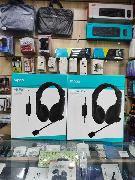 Наушники Гарнитура Rapoo H150S USB Гарантия 1 год!!