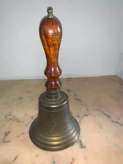 Clopot de mana din bronz Captains table
