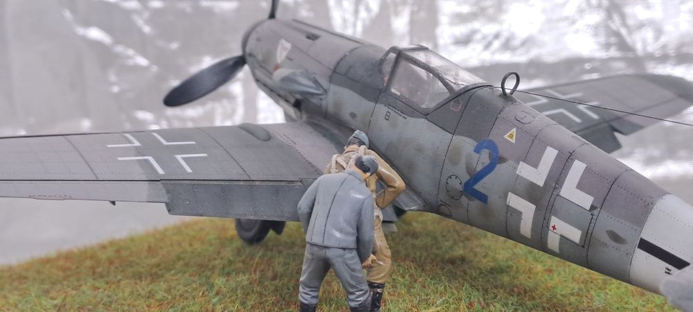 Сборная модель самолёта Bf-109 G-10