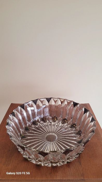 Декоративна кристална купа,бонбониера