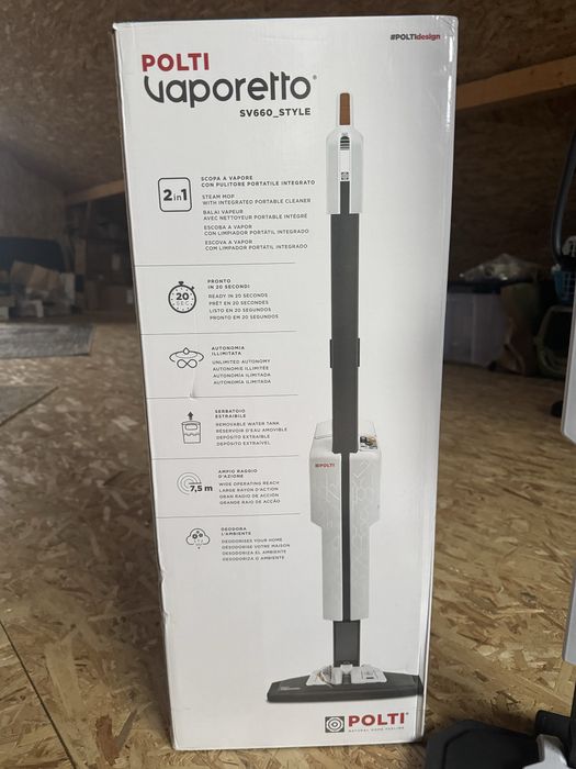 Mop cu aburi Polti Vaporetto impecabil