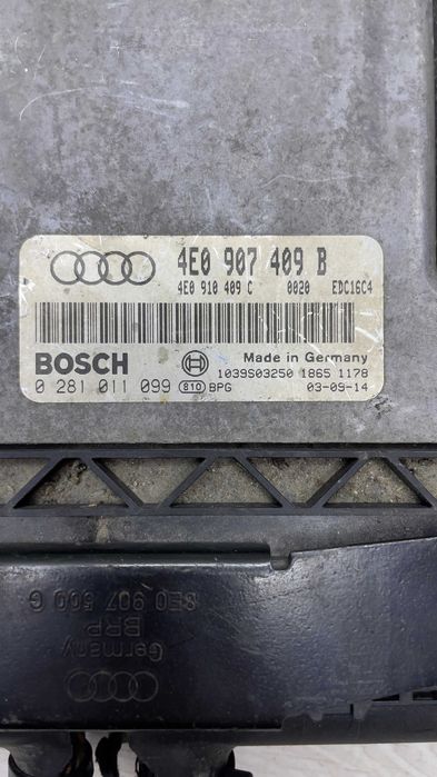 Компютър двигател AUDI A8 4E0907409B