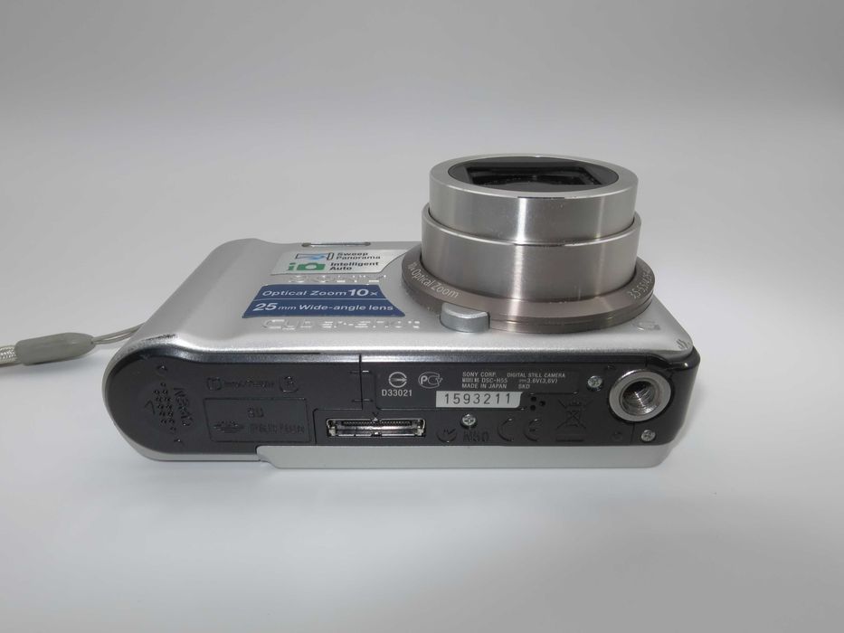 Sony Cyber-Shot DSC H55 ултра компактен цифров фотоапарат, дигитална камера, НОВА - пълен комплект - работи отлично