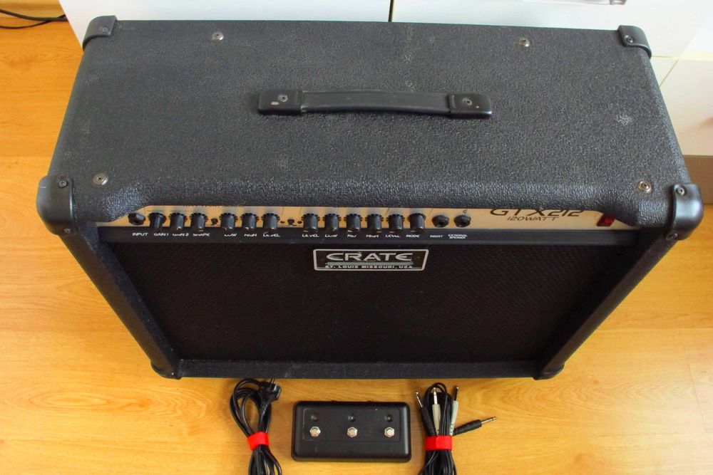 Crate GTX 212 – Мощно 120W американско китарно кубе