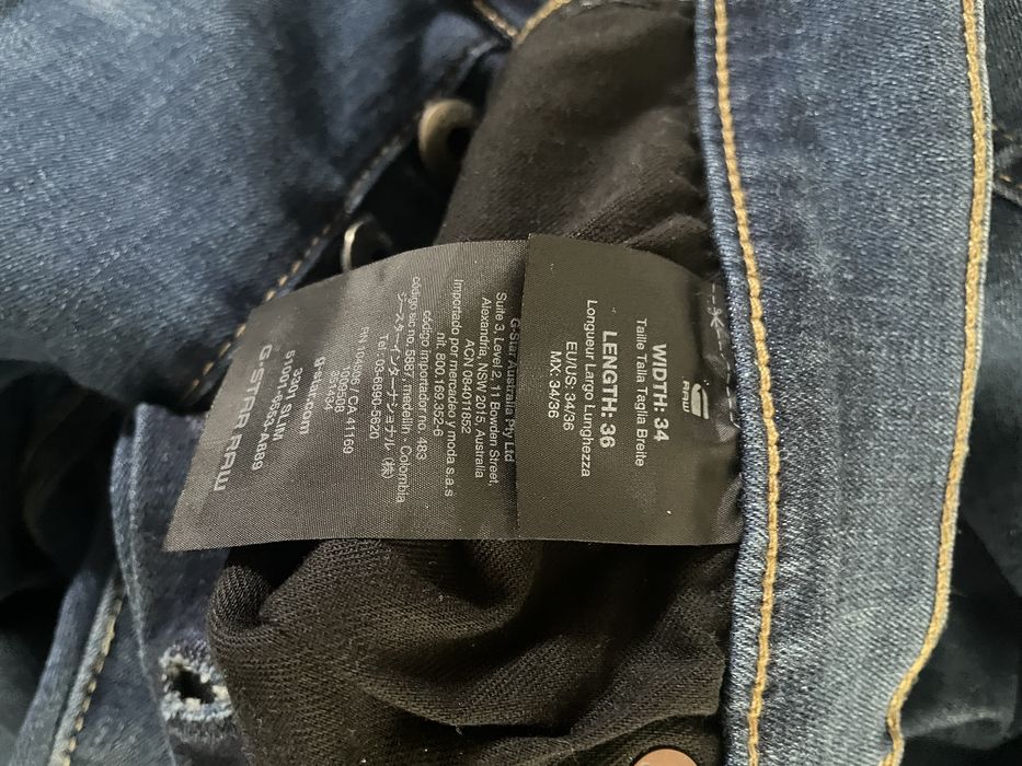 Дънки  slim g-star