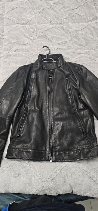 G-star Biker Leather Jacket кожено яке
