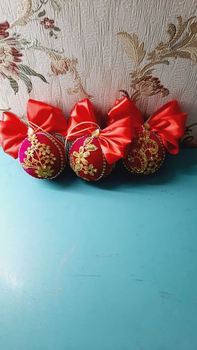 Ёлочные игрушки, шарики для елки. Подарок на новый год.