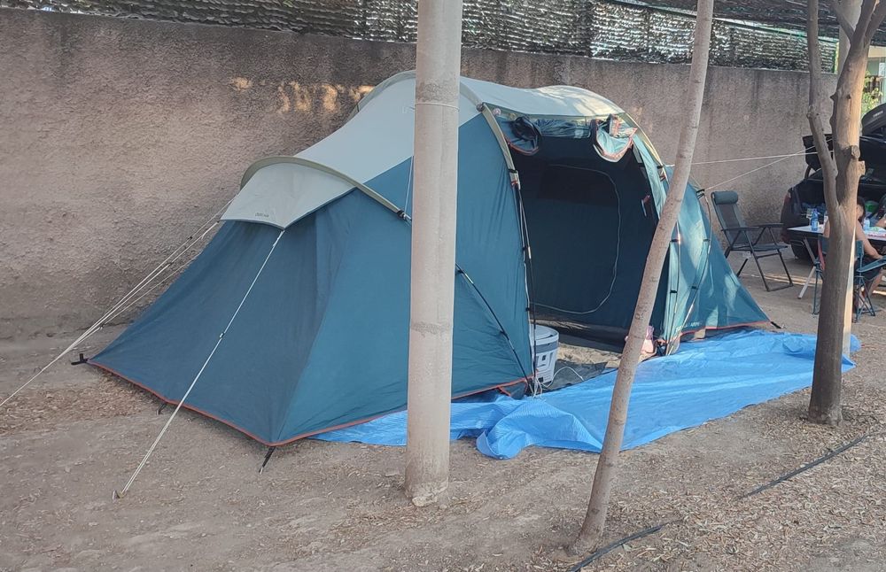 Cortul de camping 4 locuri, doua camere, Aprenaz 4.2