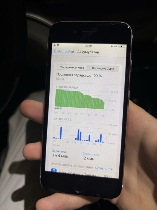 Iphone 6s 100%battareya