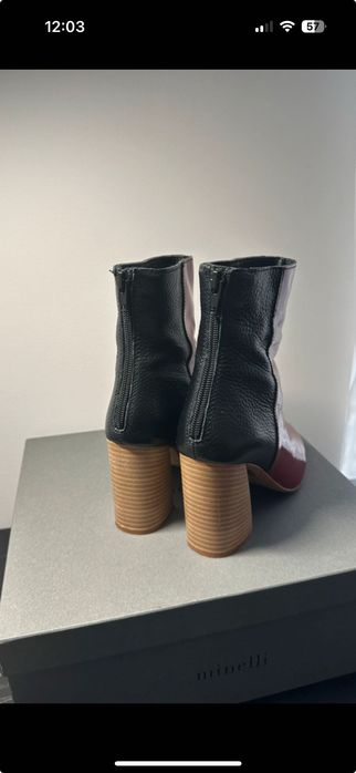 Botine piele naturala, 36