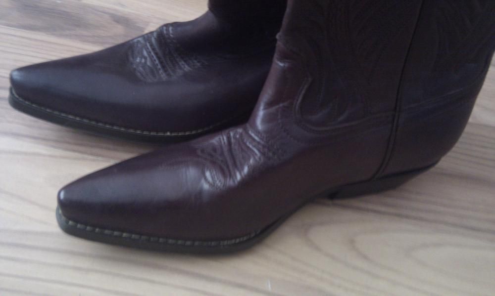 cizme dama "cawboy " din piele "Jok Sancez "sunt unicat ,sigur nu mai