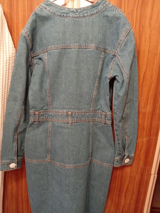 Женское джинсовое платье