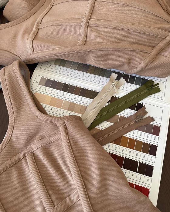 Cliche чисто ново бюстие корсет в камел