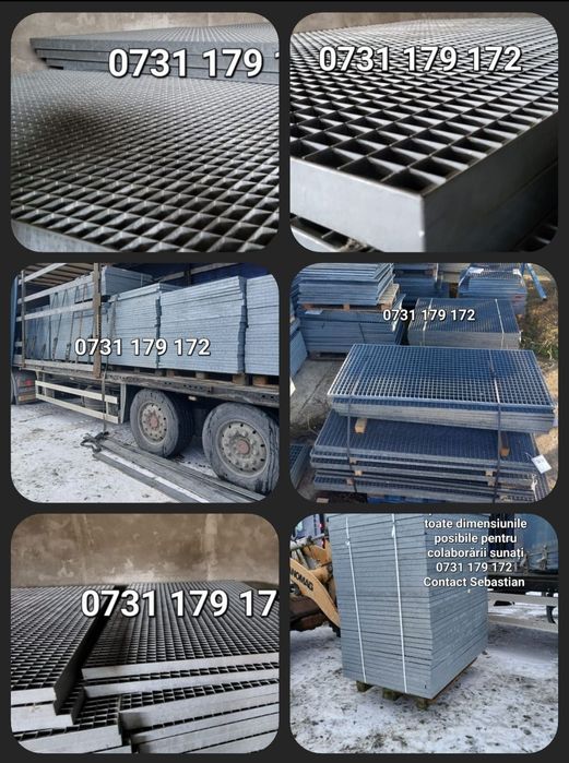 Gretare zincate platforme zincate