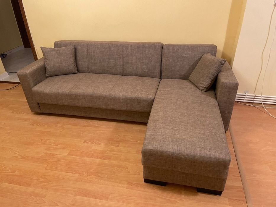 Canapea tip coltar extensibila