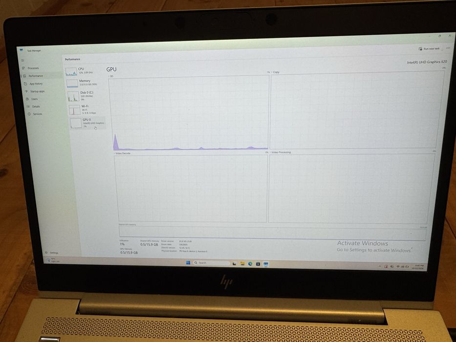 Laptop HP 840 G6 , i7, 32gb Ram, 512 gb Ssd, 14” 4k