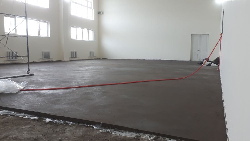 Полусухая стяжка к,иламиз ва оддий стяжка