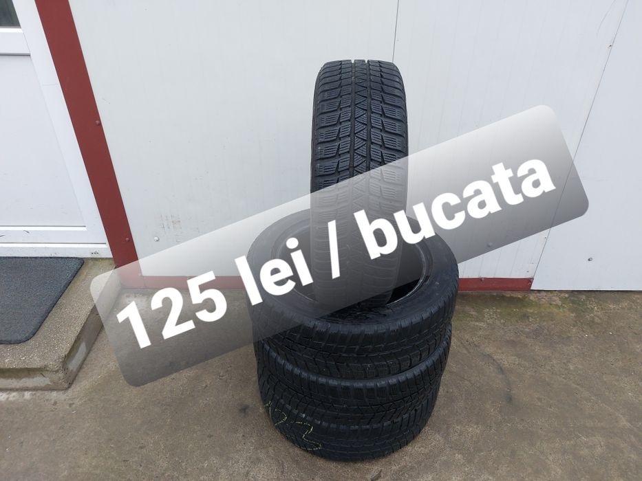 125 lei bucata! Set anvelope M+S/IARNA 185 55 16 Falken! 7 mm