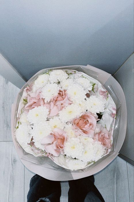 Цветы 5 роза и хризантема)