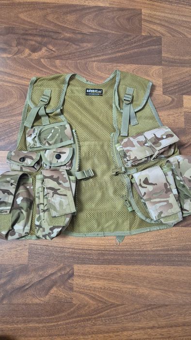 Kombat UK Kids Tactical Assault Vest BTP Camouflage
